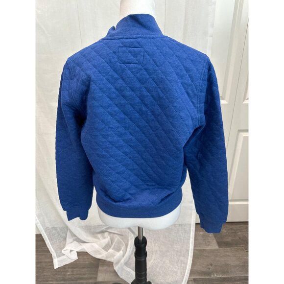 Chicago Cubs Womens Quilted Bomber Jacket - Medium - Genuine Merchandise By G-II - Picture 3 of 5